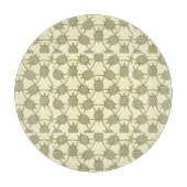 Schildkrötemuster Schneidebrett (Vorderseite)