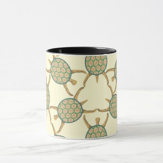 Schildkrötemuster Tasse (Zentrum)