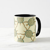 Schildkrötemuster Tasse (VorderseiteRechts)