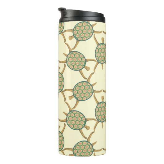 Schildkrötemuster Thermosbecher (Nach rechts gedreht)