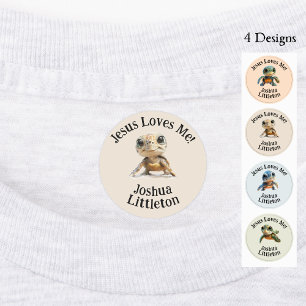 Schildkröten 4 Designs Personalisierte kundenspezi Etiketten