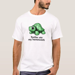 Schildkröten aßen meine Hausaufgaben T-Shirt