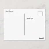 Schildkröten auf einem Rundgang auf dem Mississipp Postkarte (Rückseite)