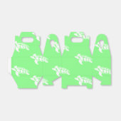 Schildkröten auf Sea Green Geschenkschachtel (Ungefaltet)