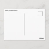 Schildkröten beim Abhängen Postkarte (Rückseite)