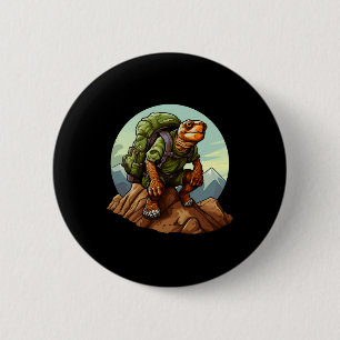 Schildkröten Bergsteigen Wandern Schildkröten Button