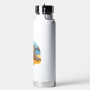 Schildkröten-Carton-Strand Trinkflasche