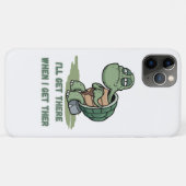 Schildkröten-Cartoon-T-Shirt Case-Mate iPhone Hülle (Rückseite (Horizontal))