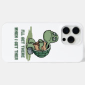 Schildkröten-Cartoon-T-Shirt Case-Mate iPhone Hülle (Rückseite (Horizontal))