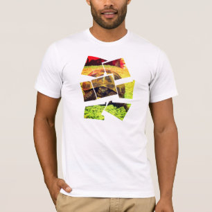 Schildkröten-Collagen-T-Shirt T-Shirt