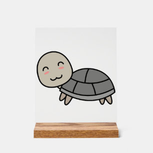 Schildkröten-Comic-Tier Acrylschild