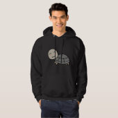 Schildkröten-Comic-Tier Hoodie (Vorne ganz)