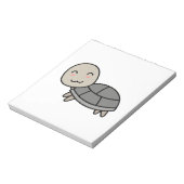 Schildkröten-Comic-Tier Notizblock (Rotiert)