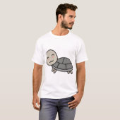 Schildkröten-Comic-Tier T-Shirt (Vorne ganz)