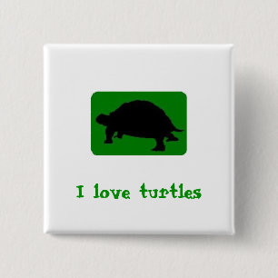 Schildkröten der Liebe I Button