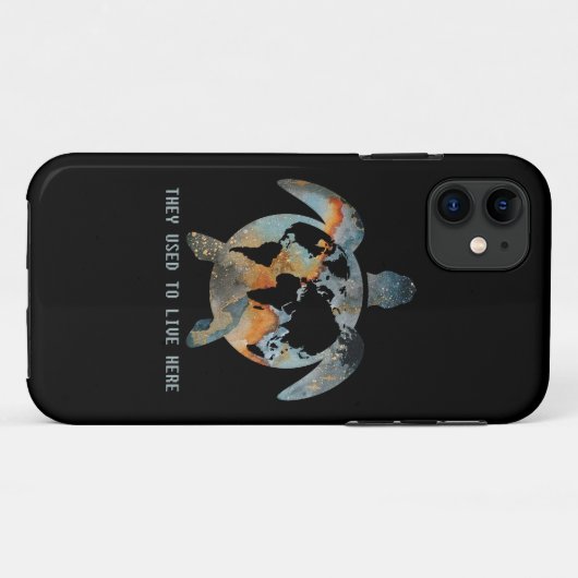 Schildkröten, die sie hier lebten, Erdschildkröten Case-Mate iPhone Hülle (Rückseite (Horizontal))