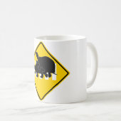 SCHILDKRÖTEN, DIE STRASSE KREUZEN KAFFEETASSE (VorderseiteRechts)