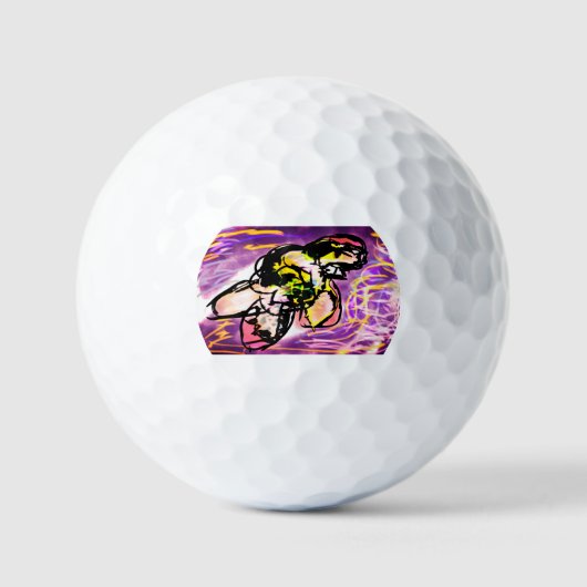 Schildkröten-Edelstein Golfball (Vorderseite)