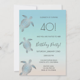 Schildkröten Einladung