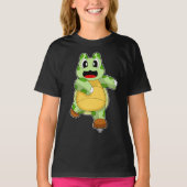 Schildkröten Eiskunstlauf Eiskunstlauf T-Shirt (Vorderseite)