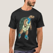 Schildkröten Eiskunstlauf Eiskunstlauf T-Shirt (Vorderseite)