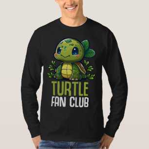 Schildkröten Fan Club Landschildkröte Zoo  Kinder  T-Shirt