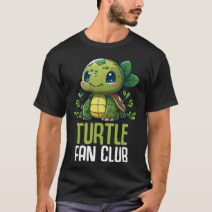 Schildkröten-Fanclub-Schildkröte-Zoo Kinder Junge T-Shirt