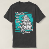 Schildkröten ganz nach unten 2 T-Shirt (Design vorne)