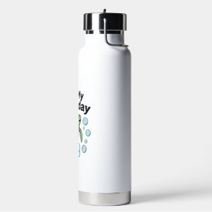 Schildkröten-Geburtstags-Shirt-Design_1 Trinkflasche