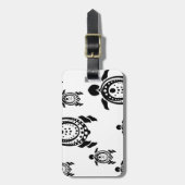 schildkröten gepäckanhänger (Vorderseite vertikal)