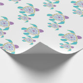 Schildkröten-Geschenkpapier Geschenkpapier (Ecke)