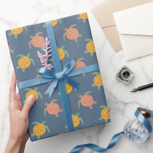 Schildkröten-Geschenkpapier, Meeresschildkröten-Ge Geschenkpapier