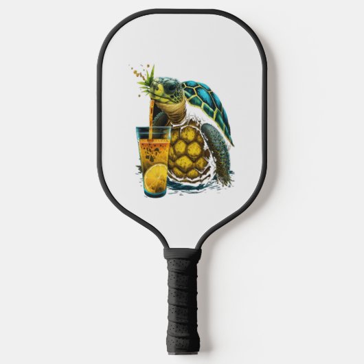Schildkröten-Hawaiianschildkröten Ananas Aloha Pickleball Schläger (Vorderseite)