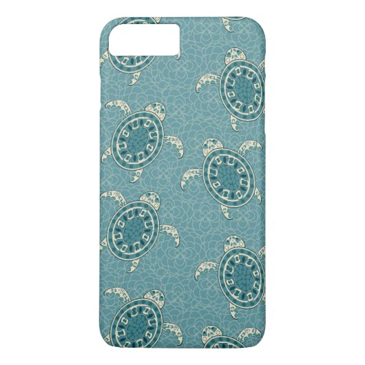 Schildkröten Hintergrund Case-Mate iPhone Hülle (Rückseite)