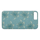 Schildkröten Hintergrund Case-Mate iPhone Hülle (Rückseite (Horizontal))
