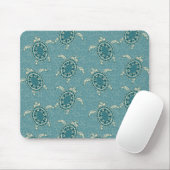 Schildkröten Hintergrund Mousepad (Mit Mouse)