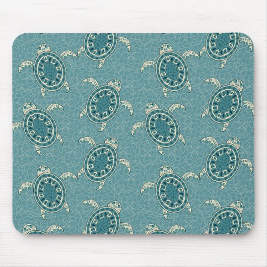 Schildkröten Hintergrund Mousepad (Vorne)