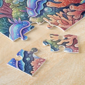 Schildkröten-Illustration Puzzle (Seite)