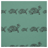 Schildkröten in einer Linie Stoff (Muster)