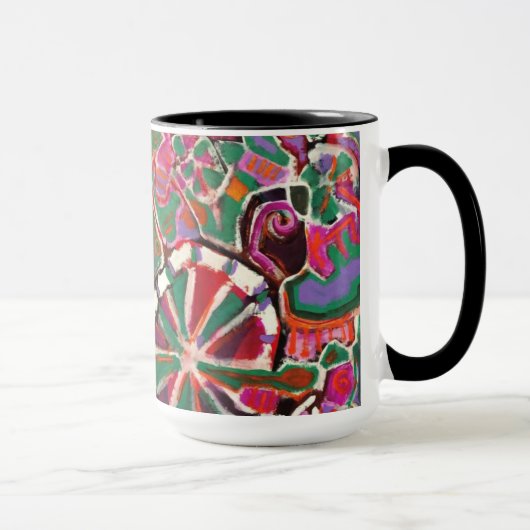 Schildkröten in hellen Farben Klassische Tasse, 15 Tasse (Rechts)