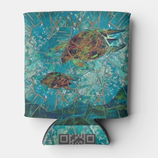 Schildkröten Indigenosis cooler Dosenkühler (Vorderseite)