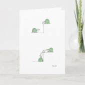 Schildkröten Karte (Vorderseite)