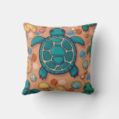 Schildkröten Kissen (Rückseite)