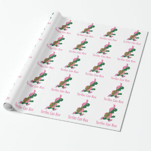 Schildkröten können laufen geschenkpapier