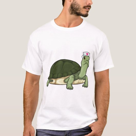 Schildkröten-Krankenschwester T-Shirt (Vorderseite)