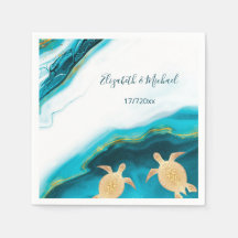 Schildkröten Küste Türkis Custom Beach Hochzeit
