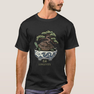 Schildkröten Langlebigkeit Japanische Mythologie D T-Shirt