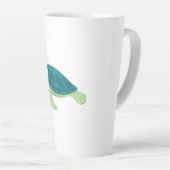 Schildkröten-Latte-Tasse Milchtasse (Rechte Ecke)