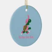 Schildkröten laufen keramik ornament (Rechts)