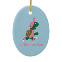 Schildkröten laufen